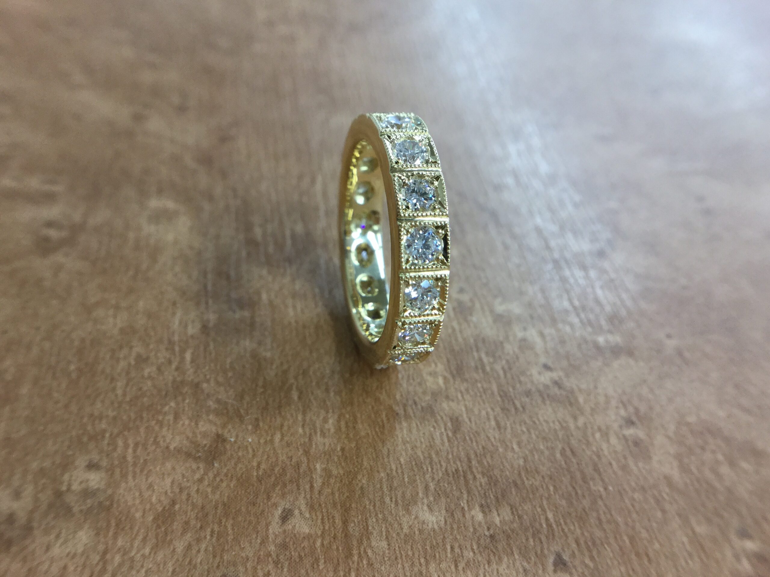 TASAKI フルエタニティリング ダイヤモンド 0.38ct K18PG