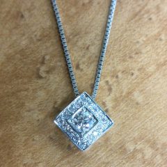 Custom Order Diamond Pendant